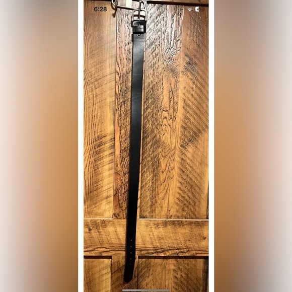 Carhartt Journeyman Belt Black 34 Full Grain Leather Career Minimalist NWT - Picture 11 of 16